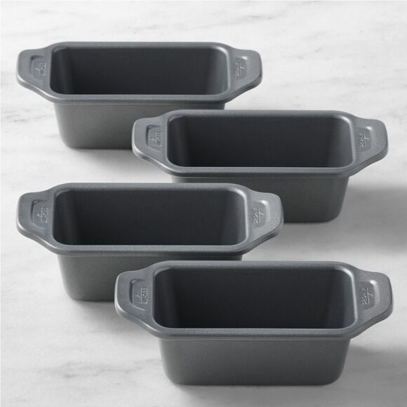 All-Clad Non-Stick Pro Release Mini Loaf Pans- Set Of 4 - Picture 1 of 9